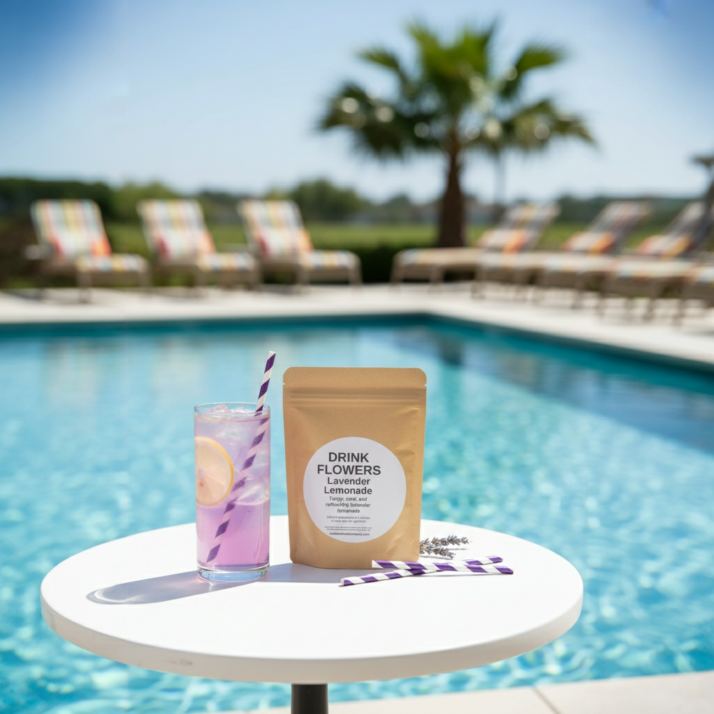pool party lavender lemonade mix