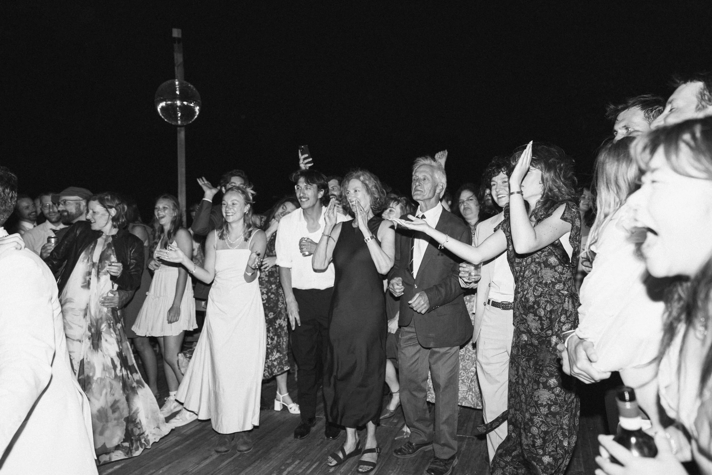dance floor flash photography, film photographer