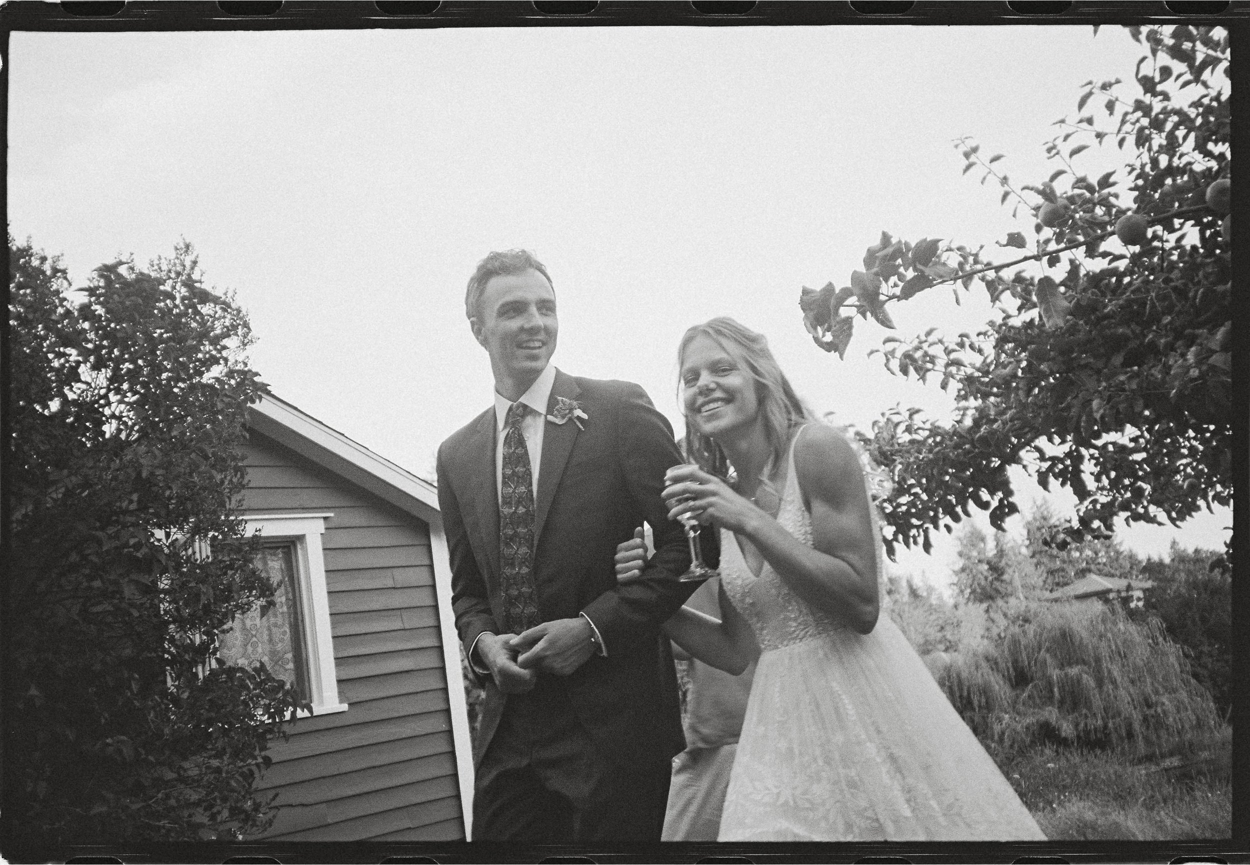 backyard wedding film photographer
