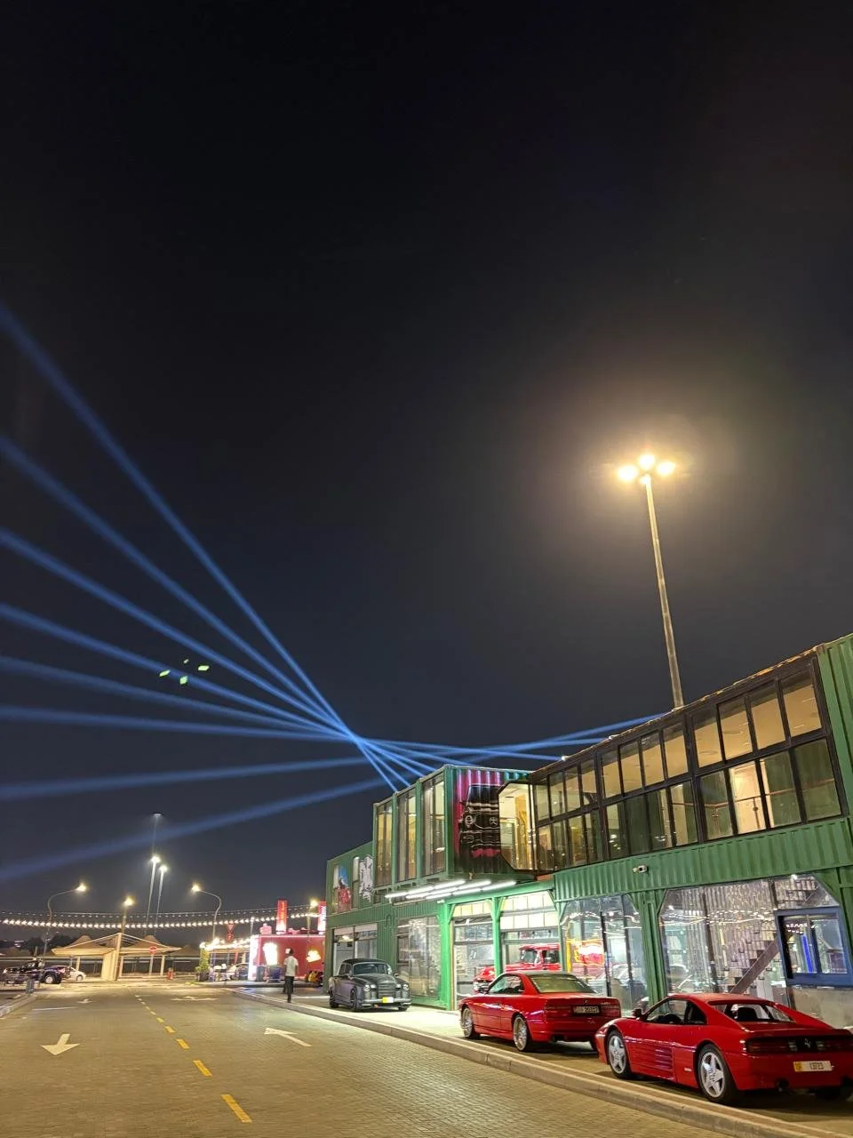 Lighting and LED show at a DIBO One event produced by EchoLight