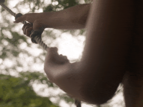 Short vignette of kids at a summer camp in engaging in outdoor activities.