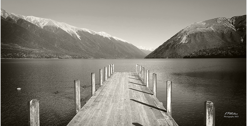 St Arnaud Jetty, Nelson, Tasman