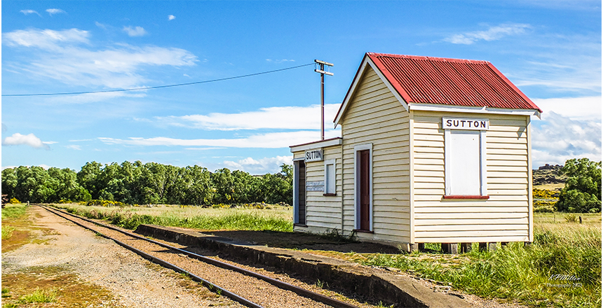Sutton Railway Station, Strath Taieri, Otago