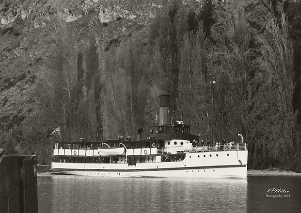 TSS Earnslaw at Walter Peak – Queenstown, New Zealand