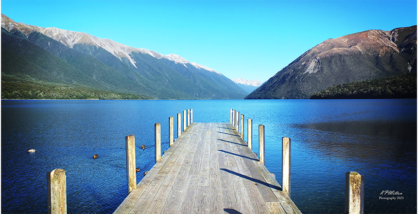 St Arnaud Jetty, Nelson, Tasman