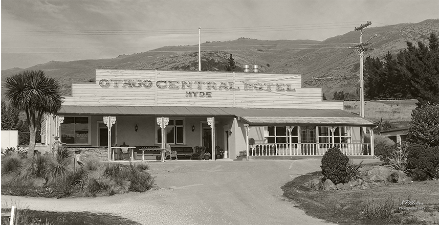 Hyde Hotel, Otago Central Rail Trail, Central Otago