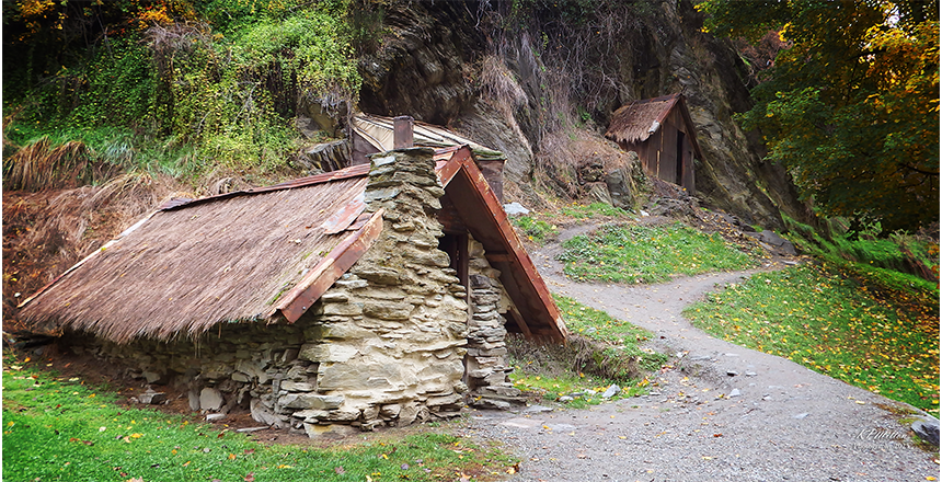 Chinese Miners’ Huts, Arrowtown, Otago