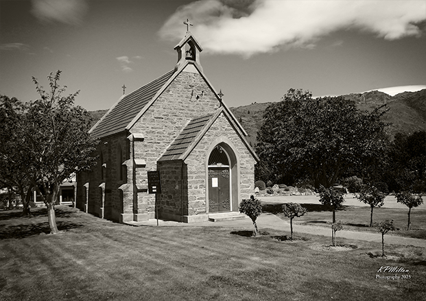 St Dunstan's Church – Clyde, Central Otago, New Zealand