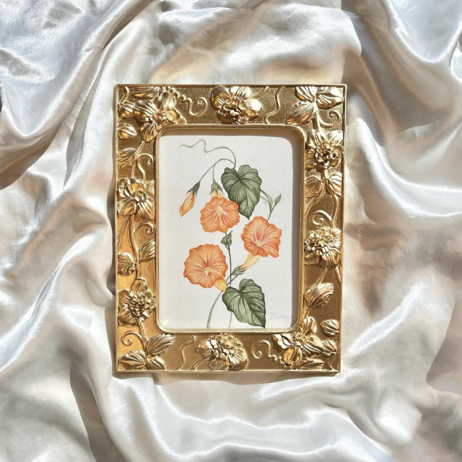 September Birth Flower Print