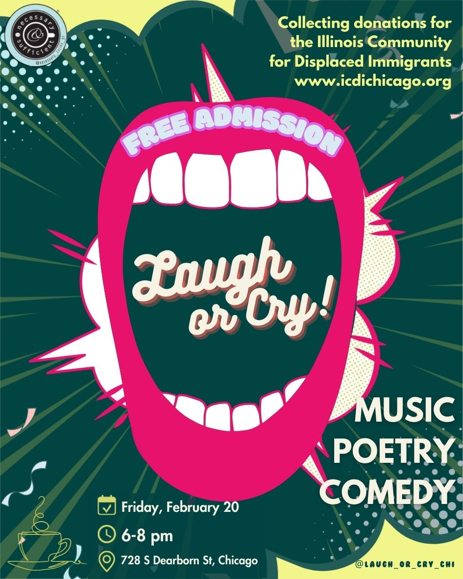 Laugh or Cry! A Free Musical Cabaret on Friday, February 20th