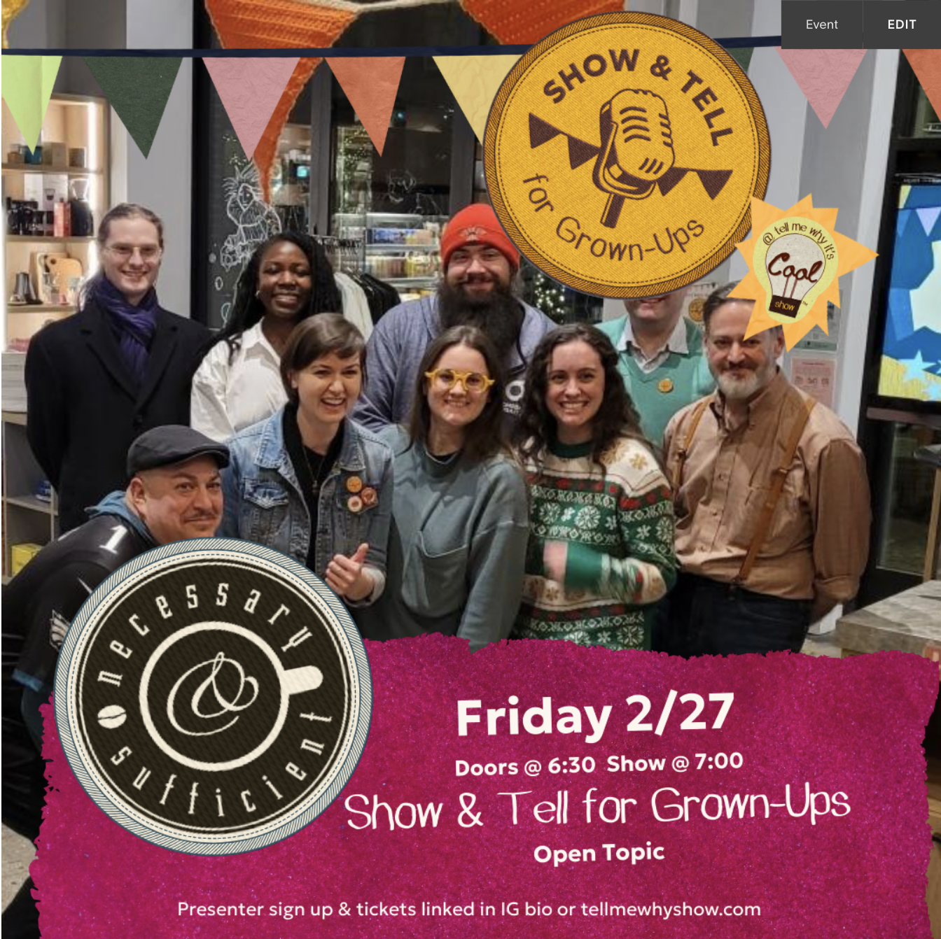 Show & Tell for Grown-Ups