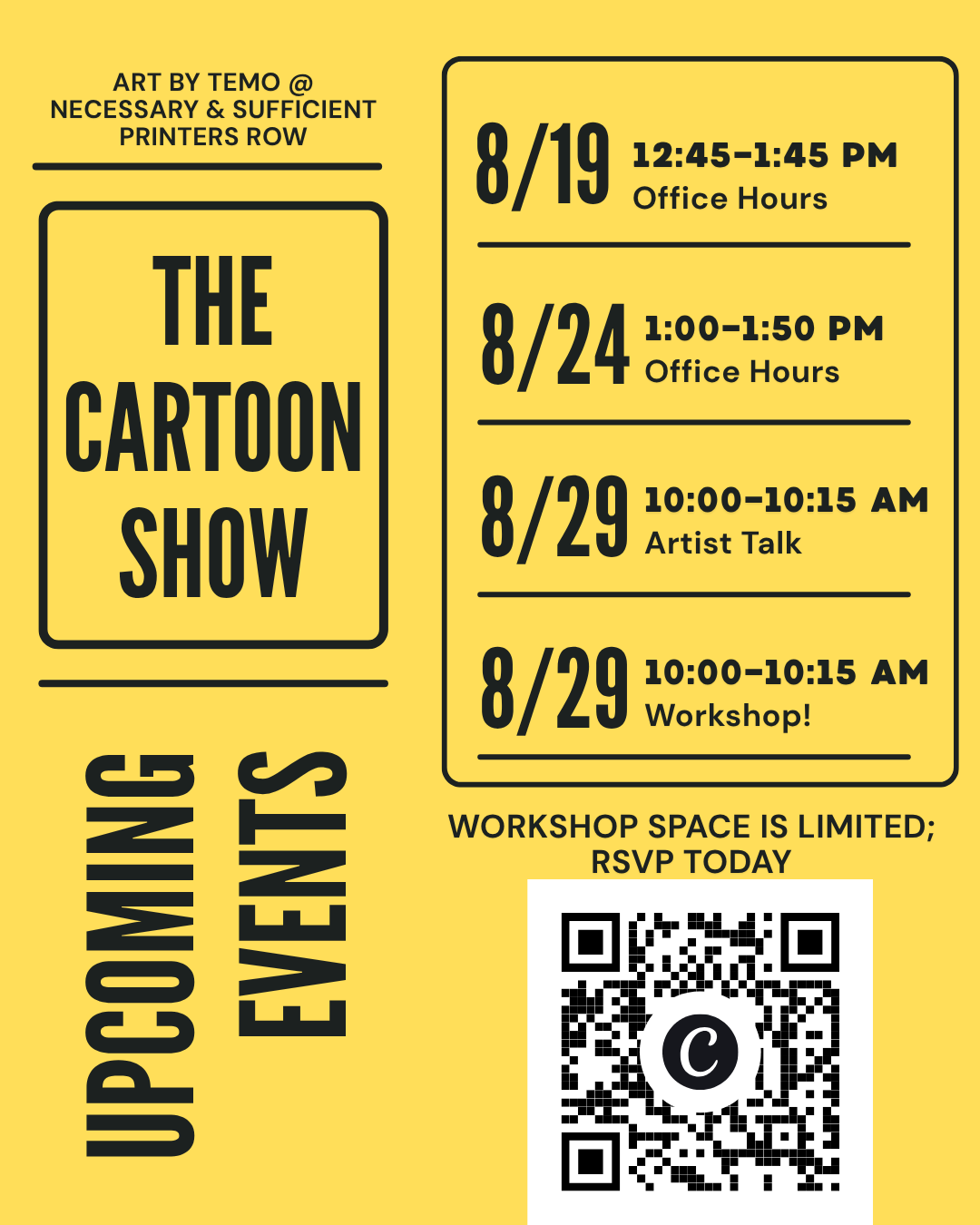 Artist Talk and Workshop with Temo