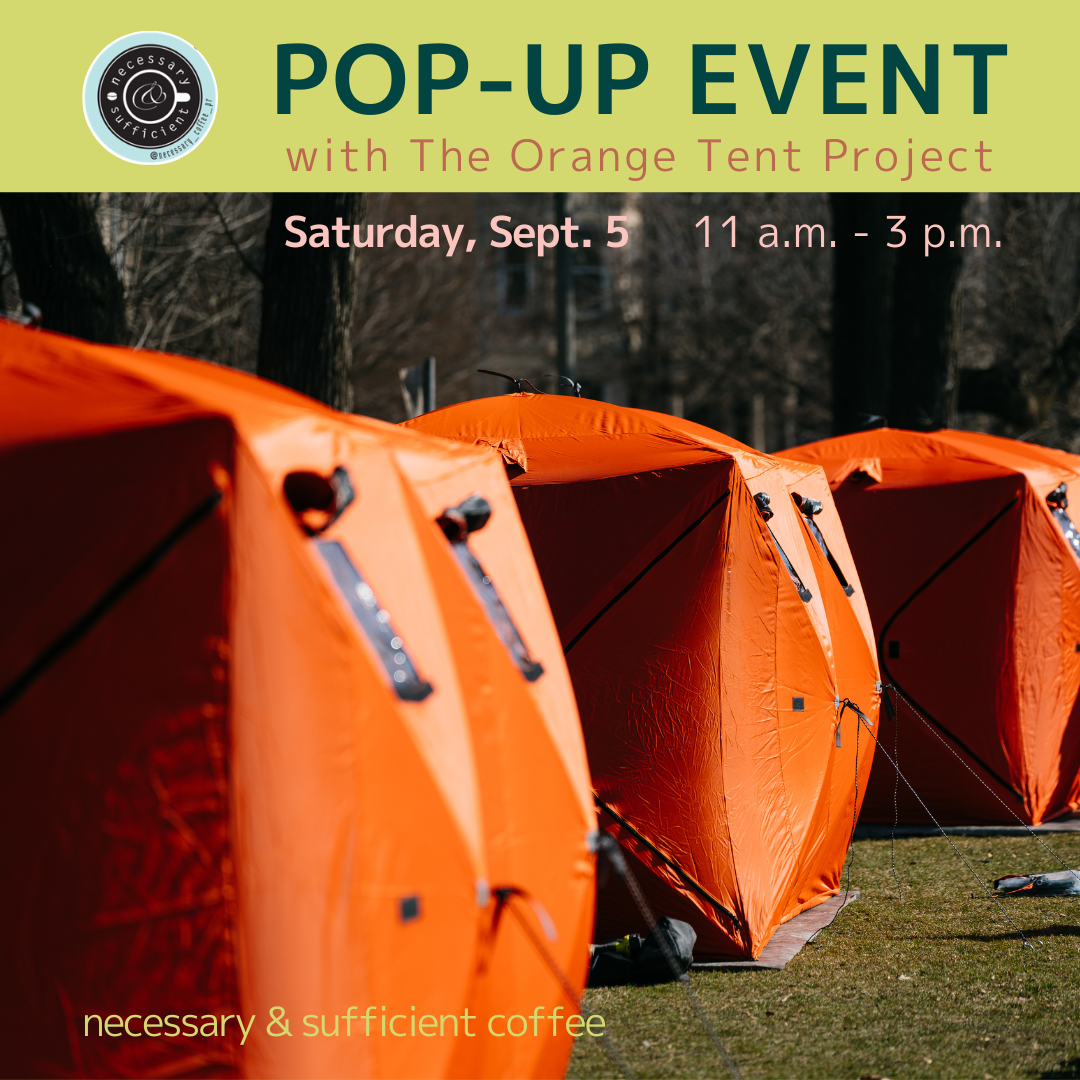 Pop-Up with The Orange Tent Project