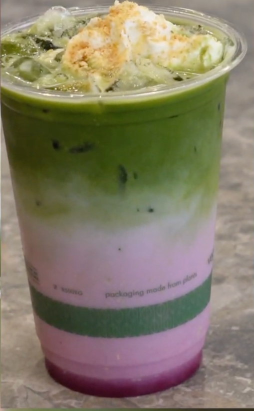 Blueberry Lemon Bar Matcha