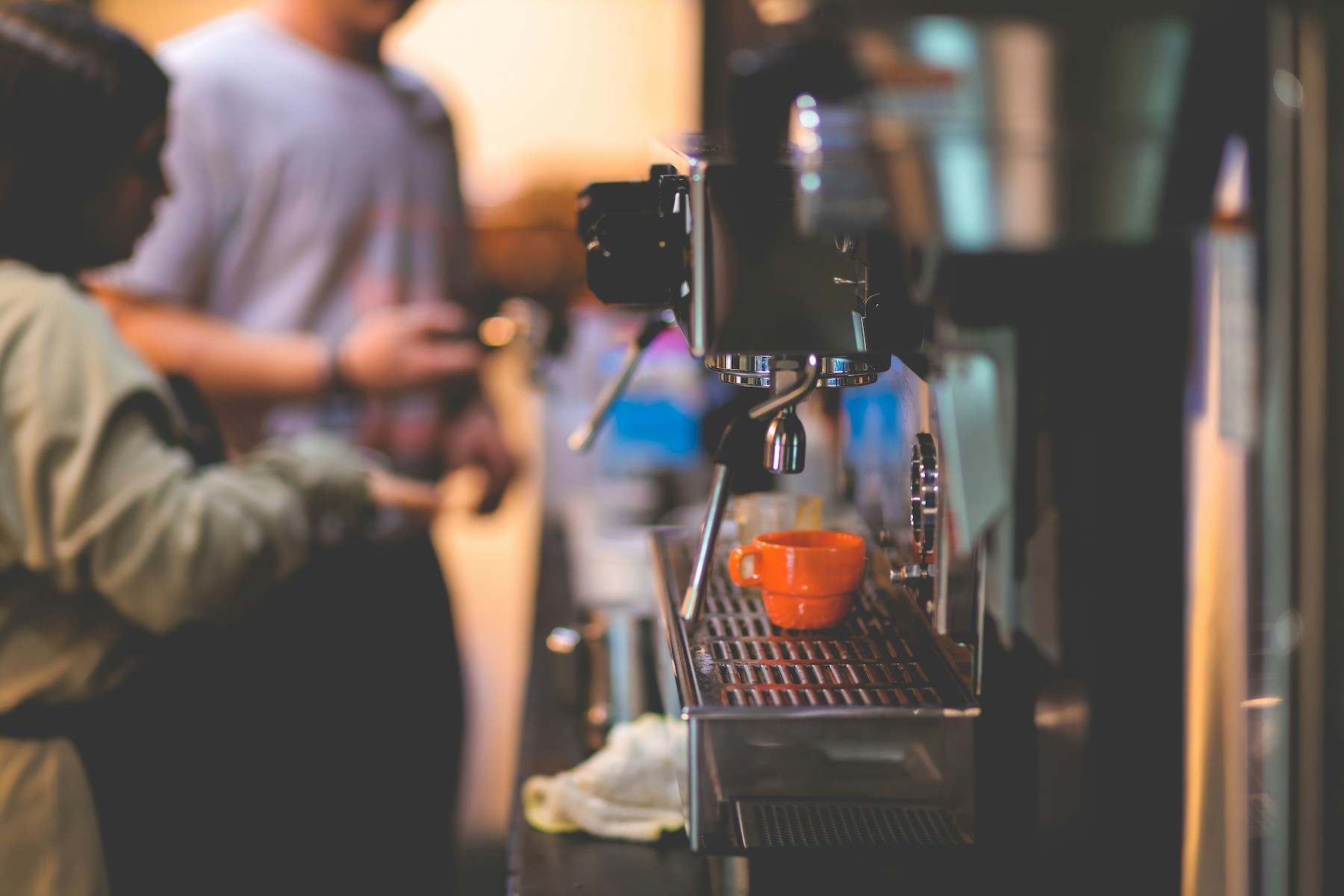 Tending the Espresso Bar | $95/person • Up to 6 participants • 1.5 hours