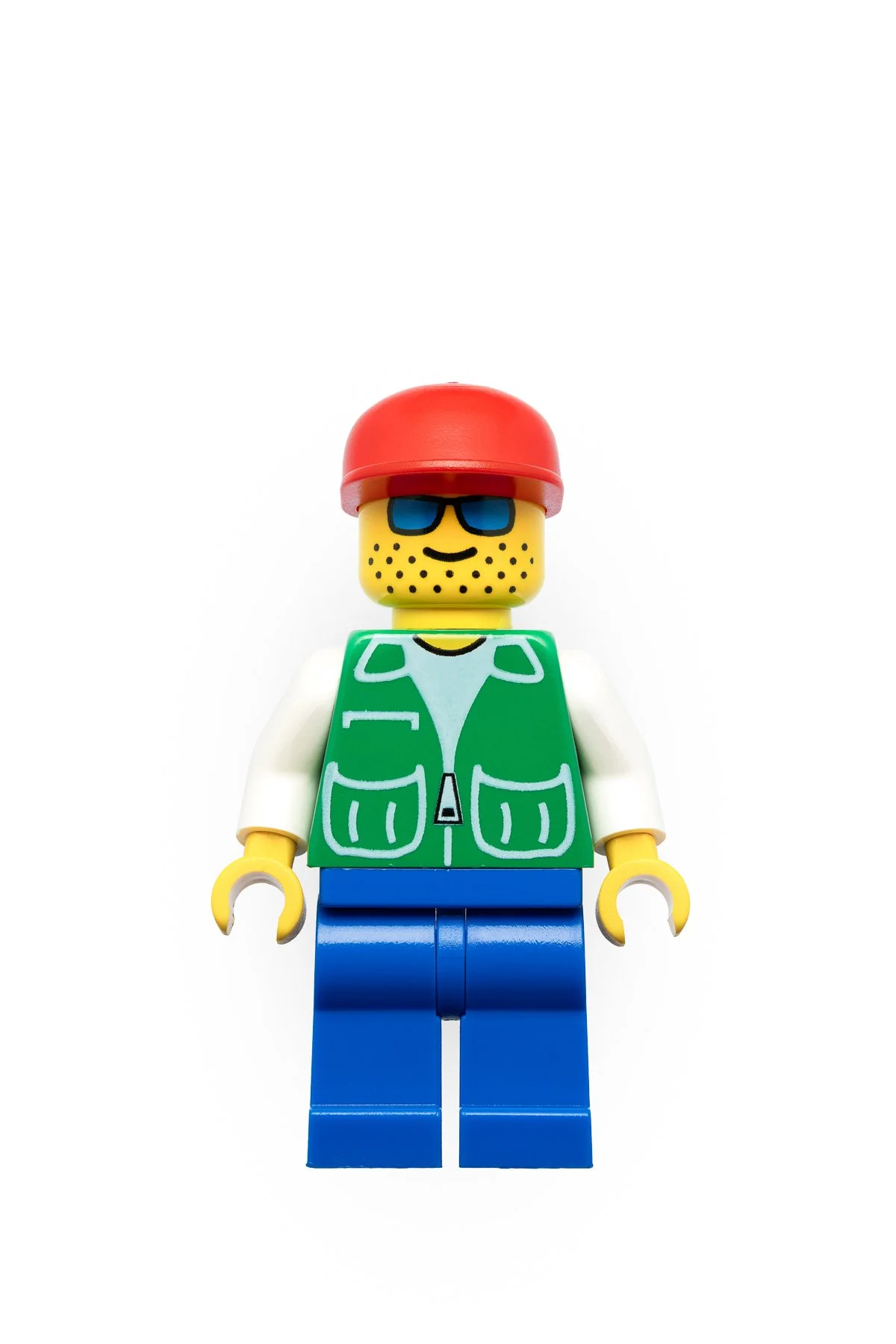 Max Timebuster Lego minifigure white background