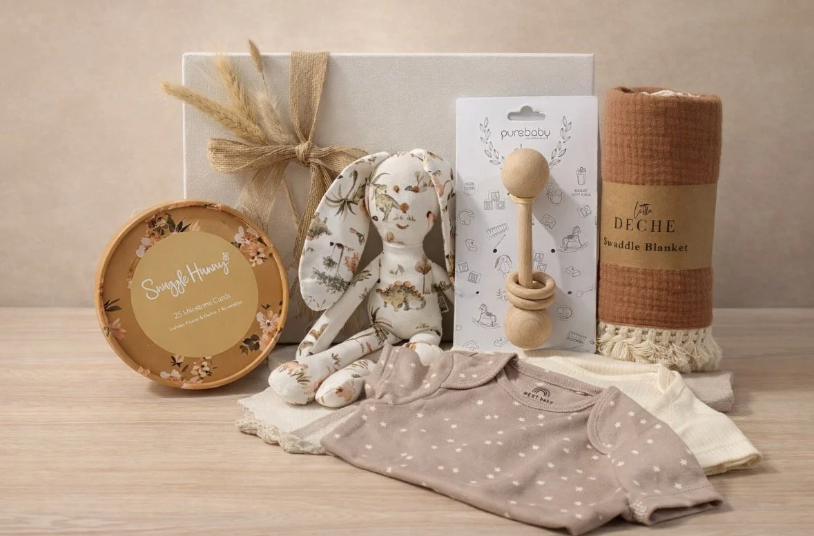 Gender Neutral New Baby featuring Snuggle Hunny