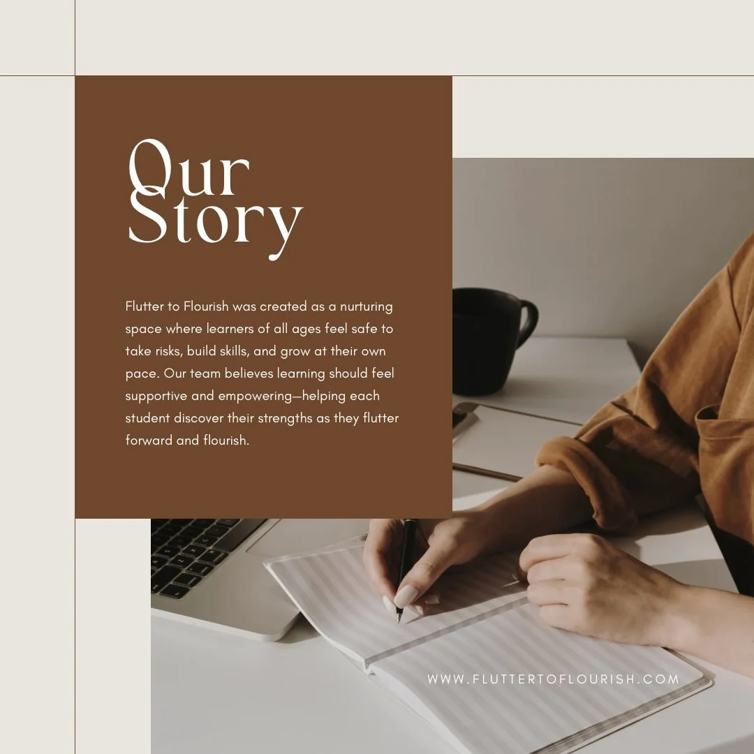 Every great journey starts with a purpose. ♡

Flutter to Flourish began with a simple belief: every child deserves personalized support, encouragement, and the confidence to grow at their own pace. What started as one teacher&rsquo;s passion for lite