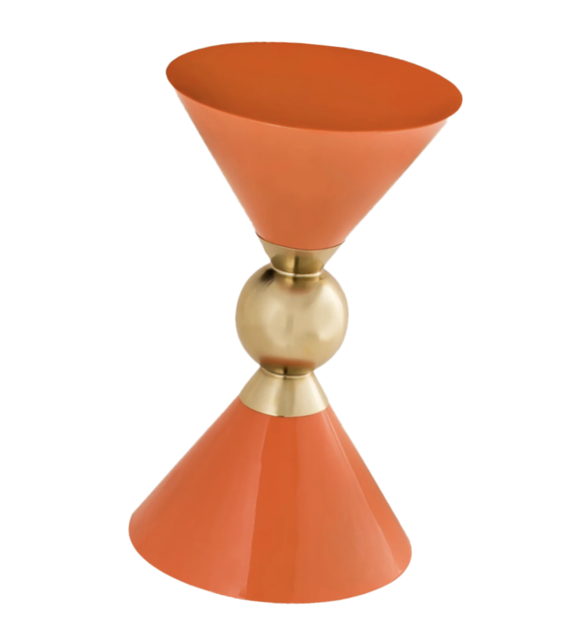 Helm House Orange Side Table