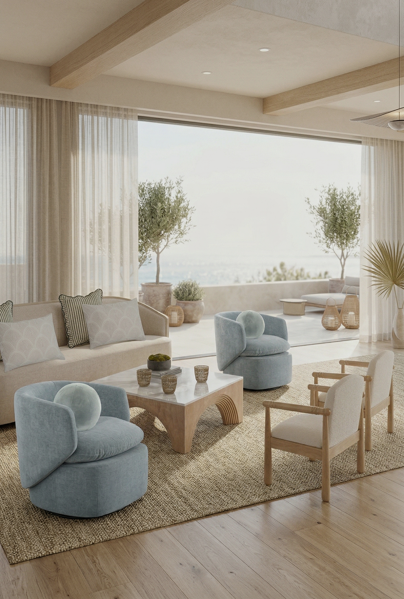 Helm House Coastal Airy Tide Event Rental Collection