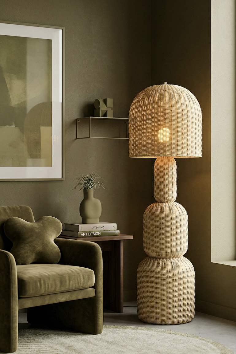Helm House Floor Lamp Styling Tip