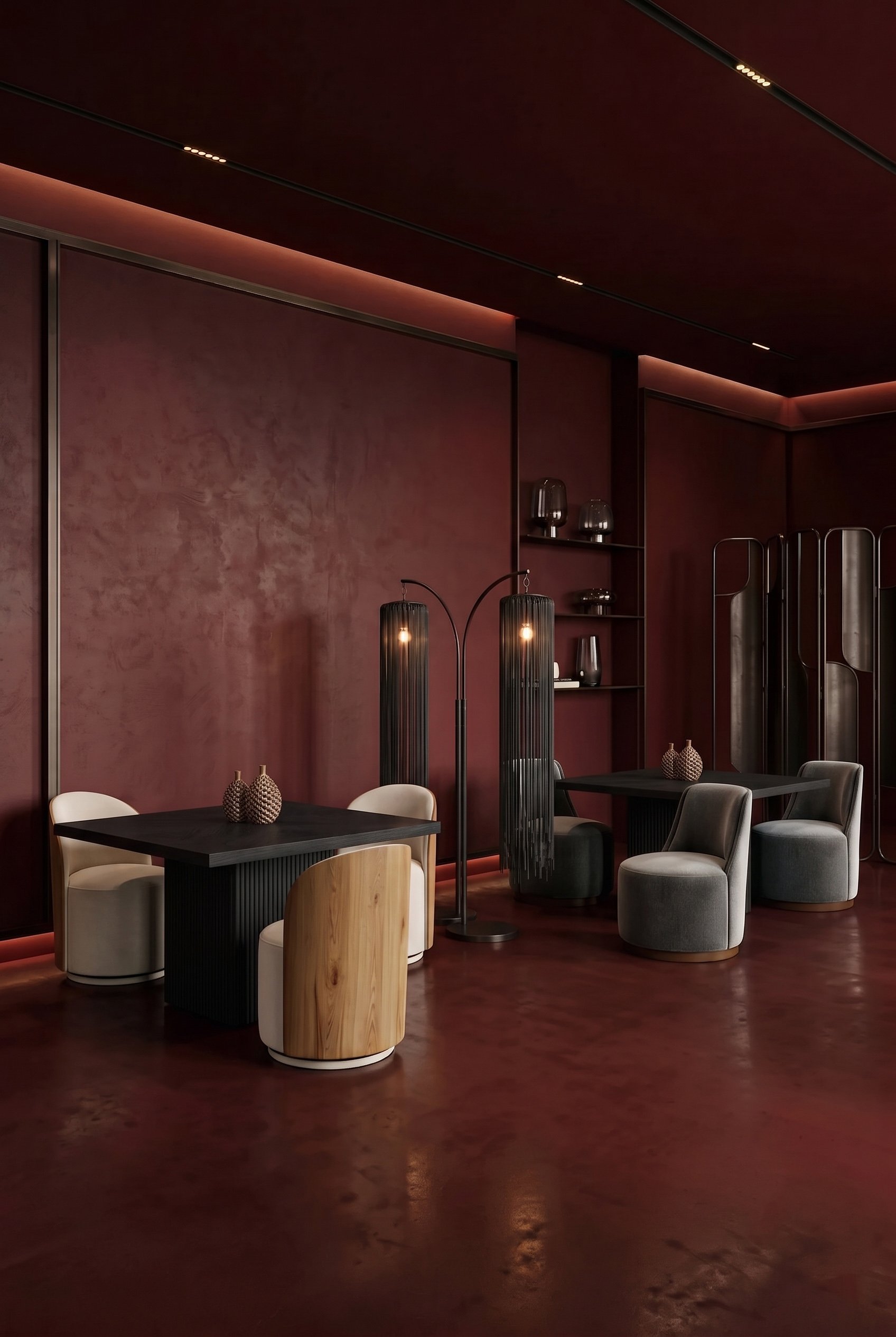 Modern Linea Diningscape
