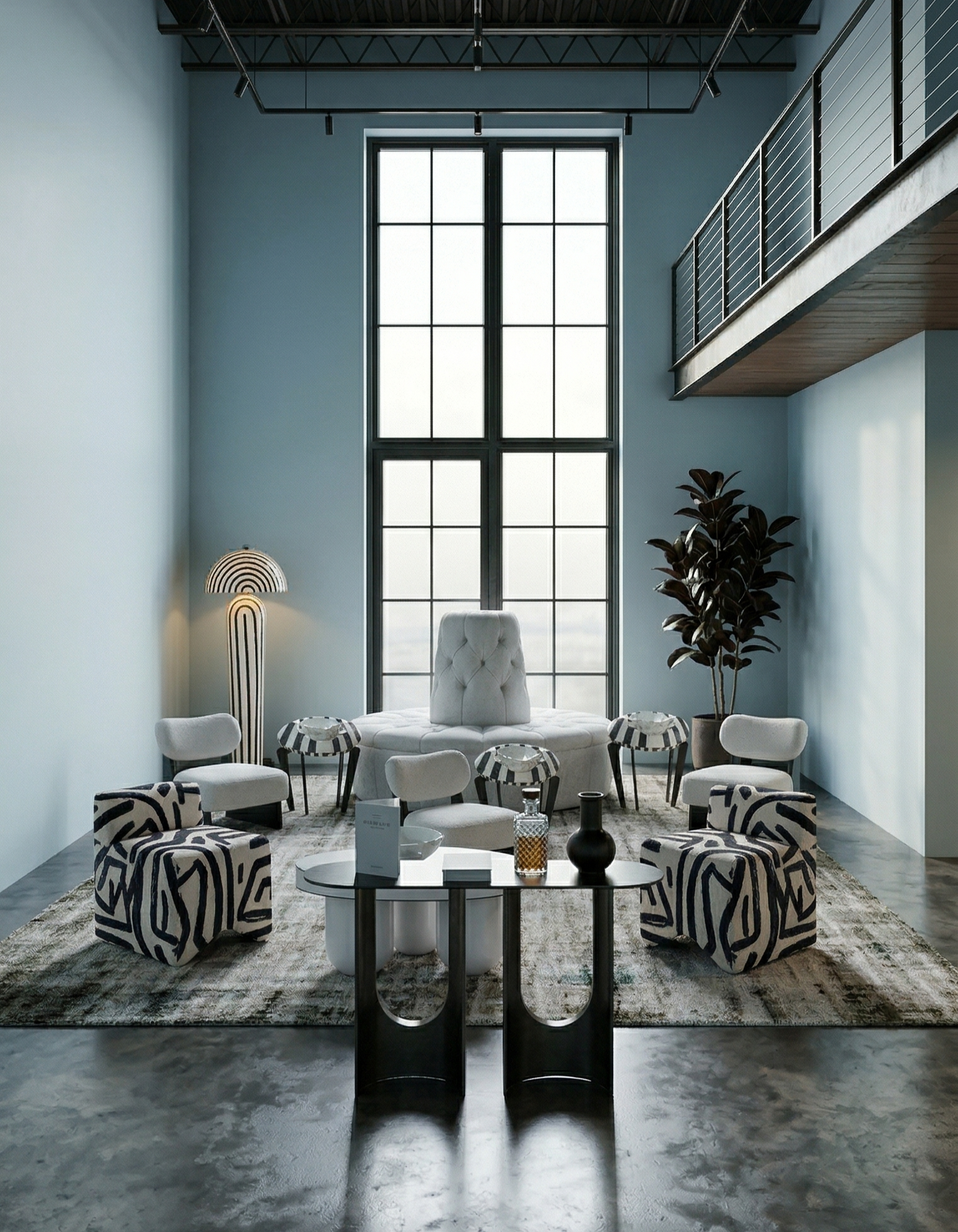 Helm House Monochrome Studio Event Rental Collection