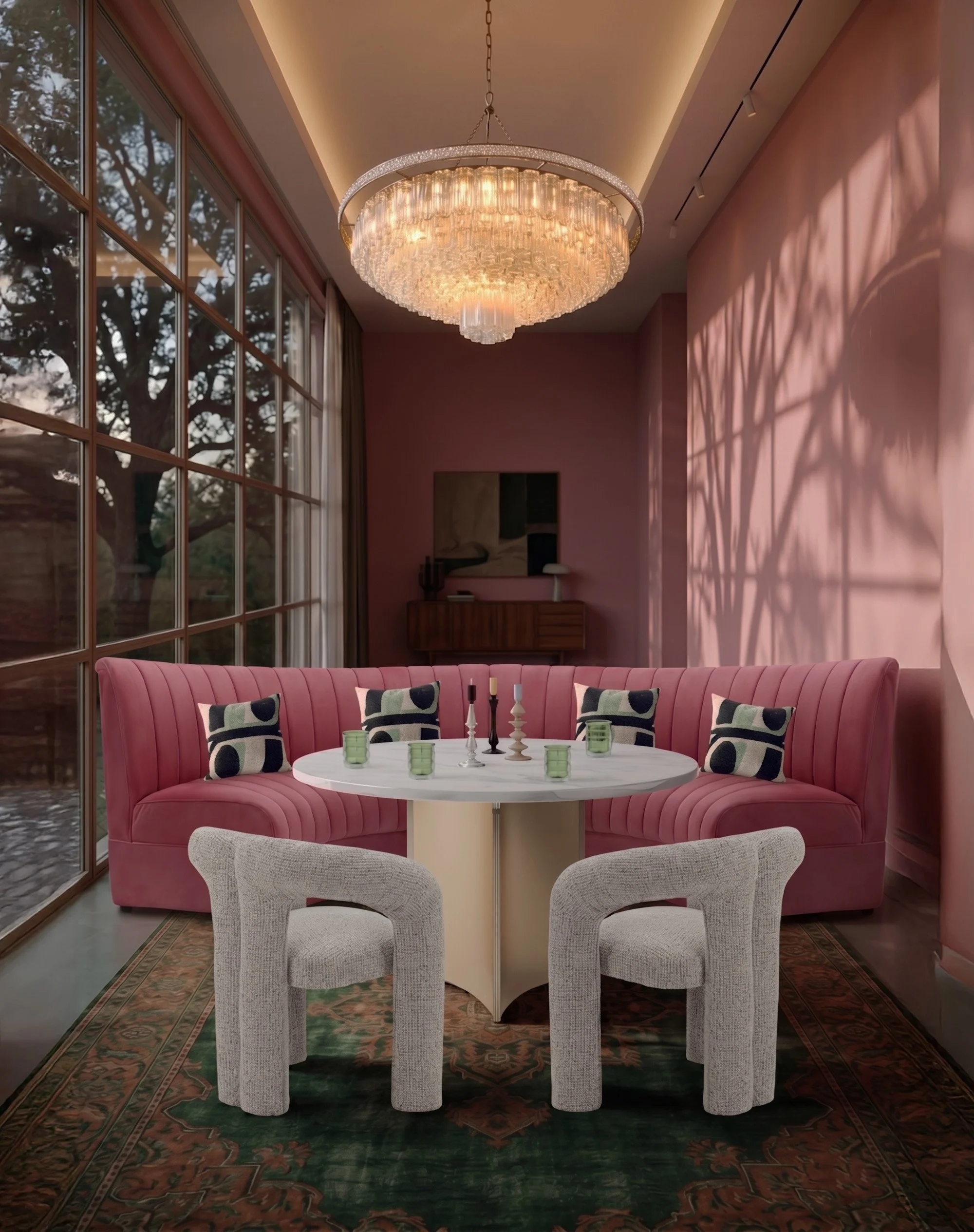 Vintage Heirloom Diningscape