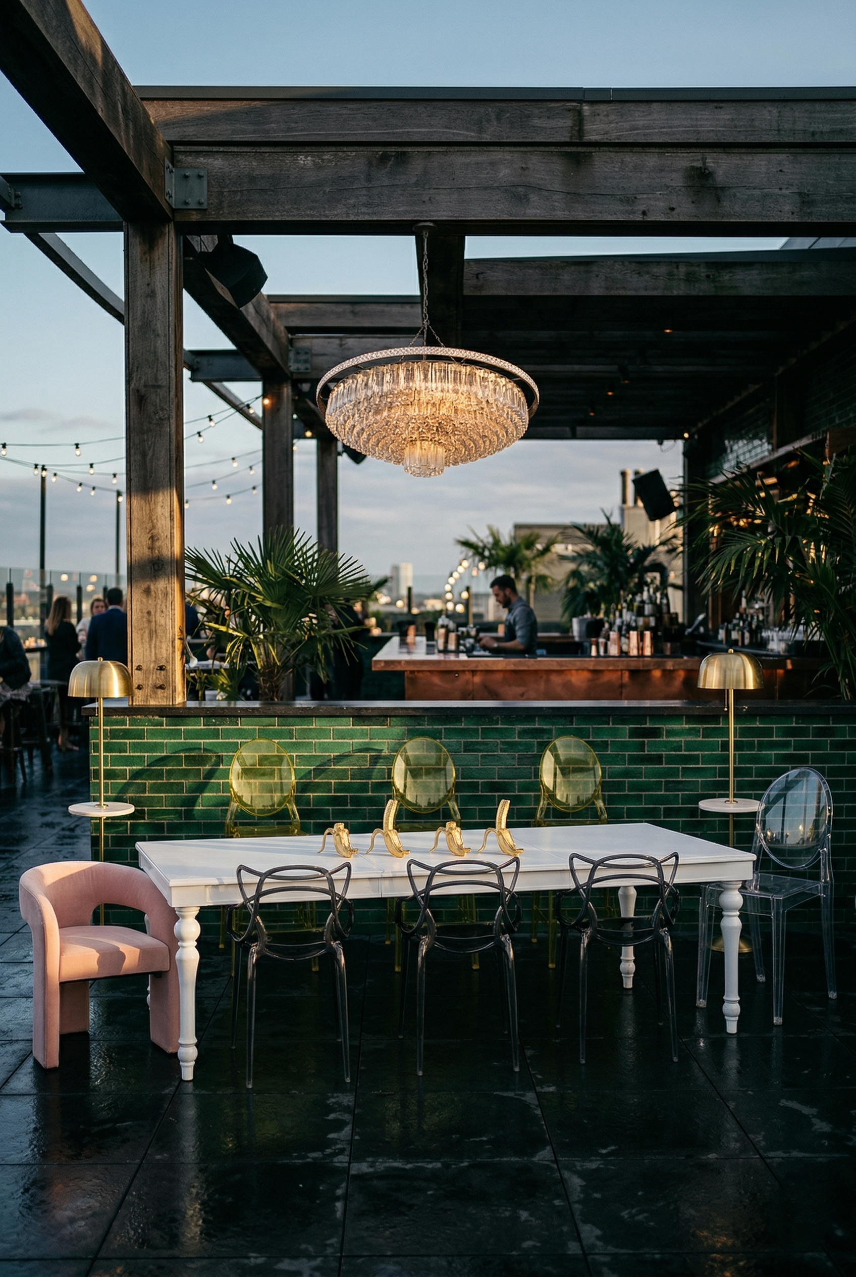 Eclectic Form Diningscape