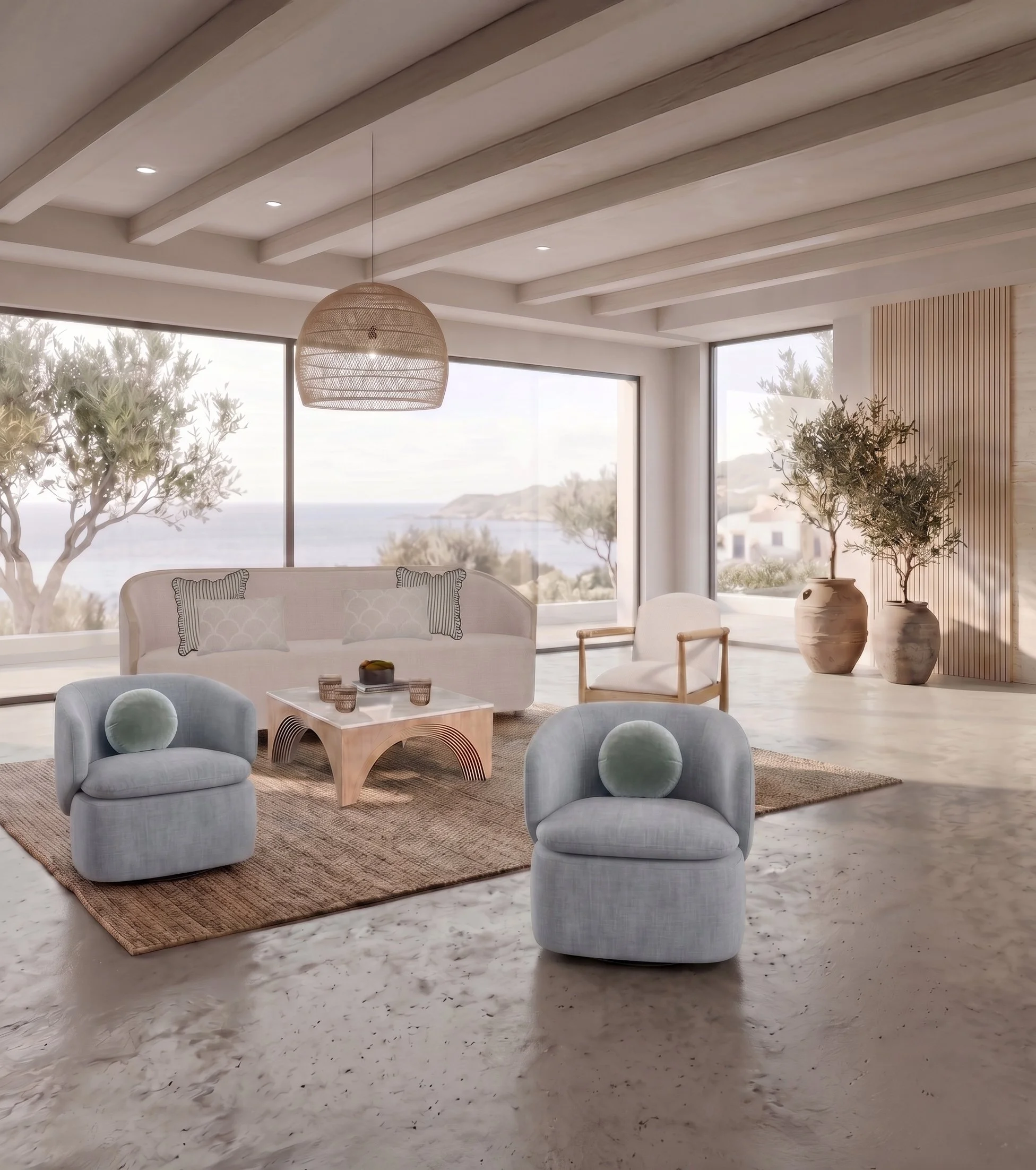 Helm House Coastal Airy Event Rental Collection
