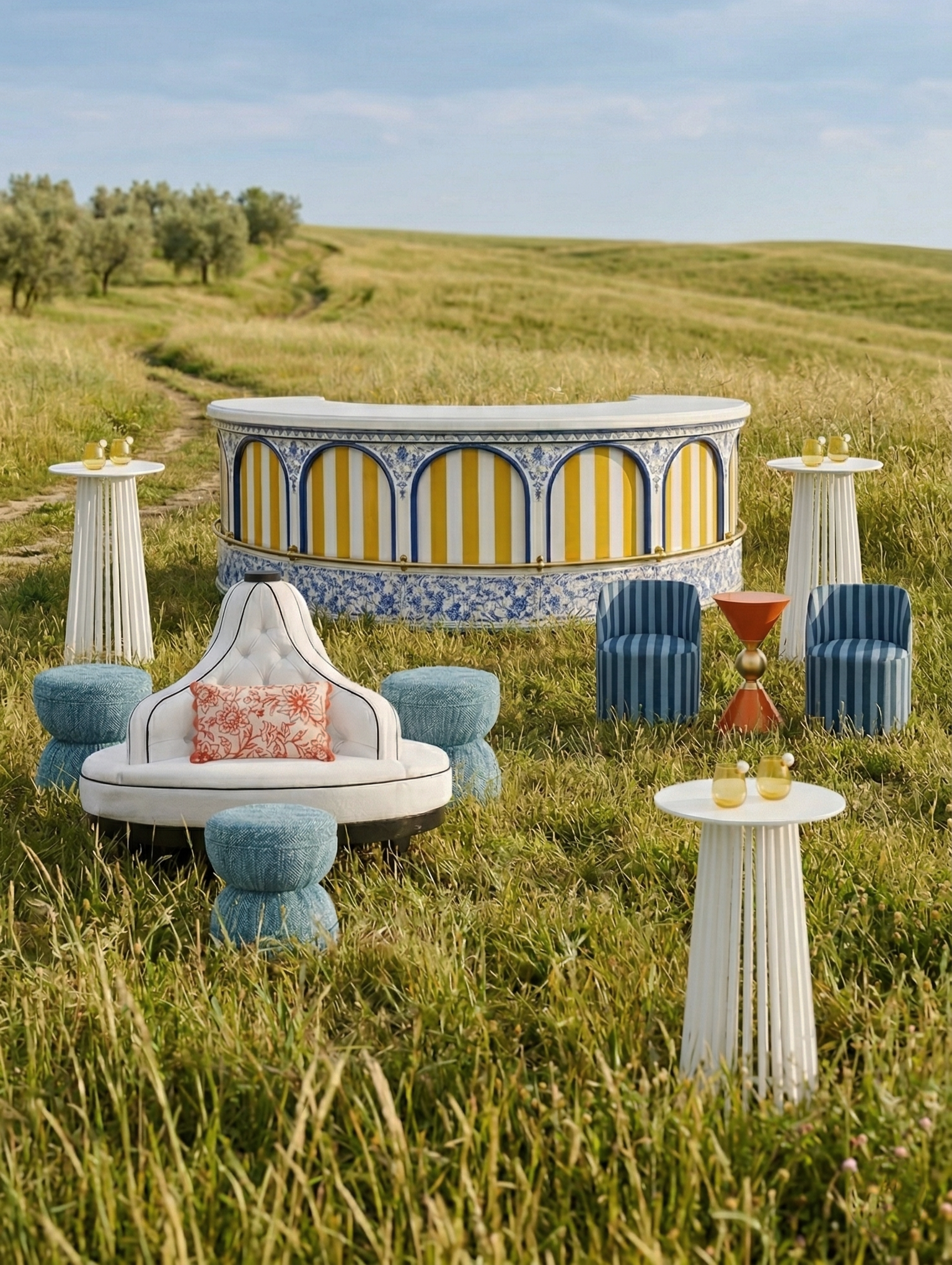 Helm House Outdoor Field Event Rental Collection