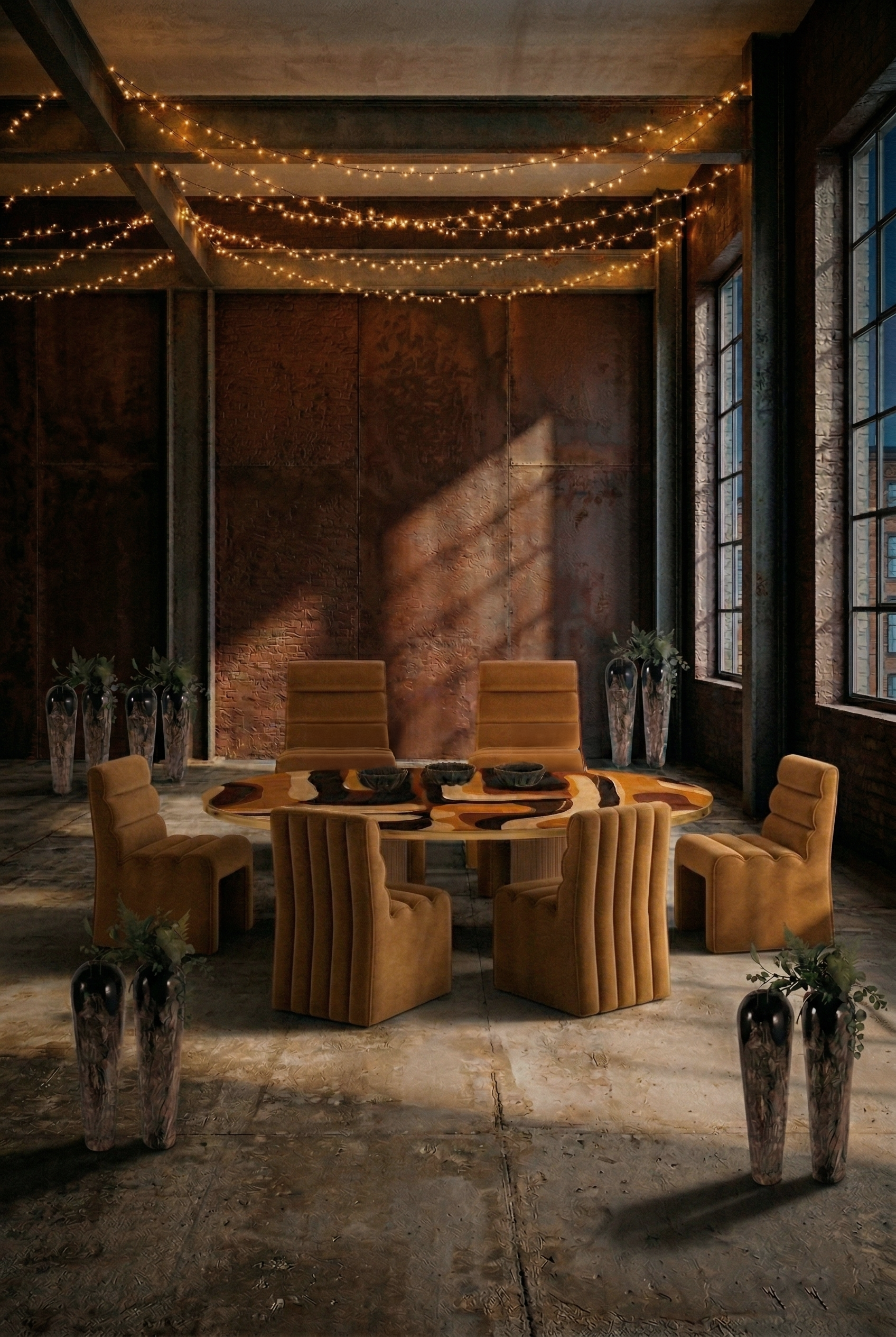 Refined Rustic Dining