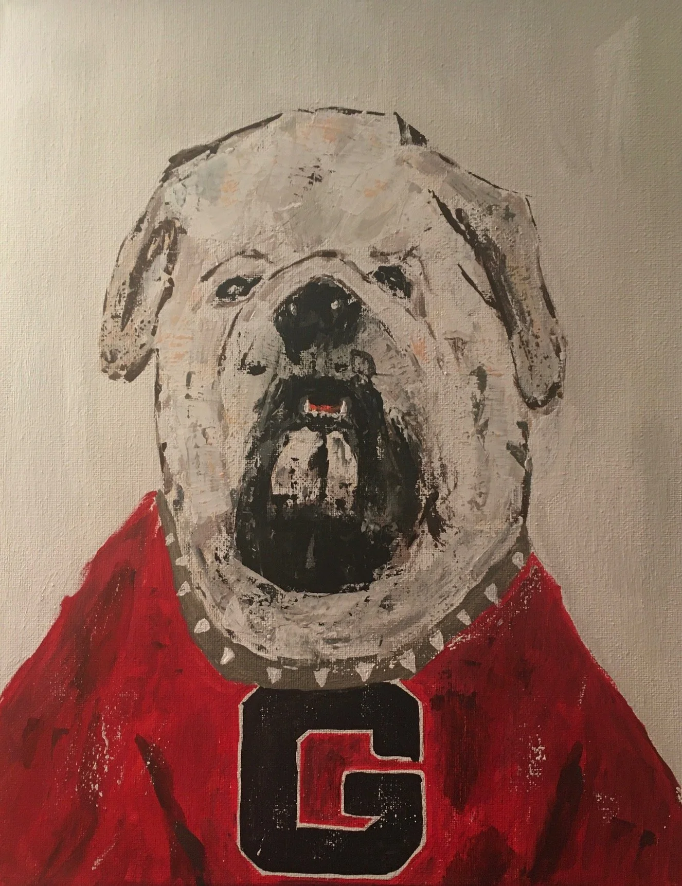 UGA 1 Acrylic Painting