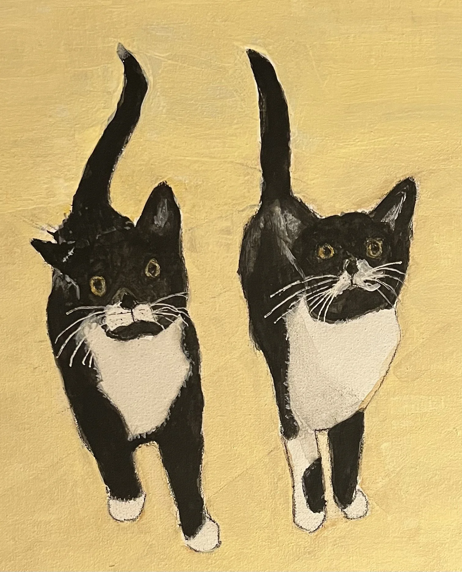 Pets Acrylic Painting