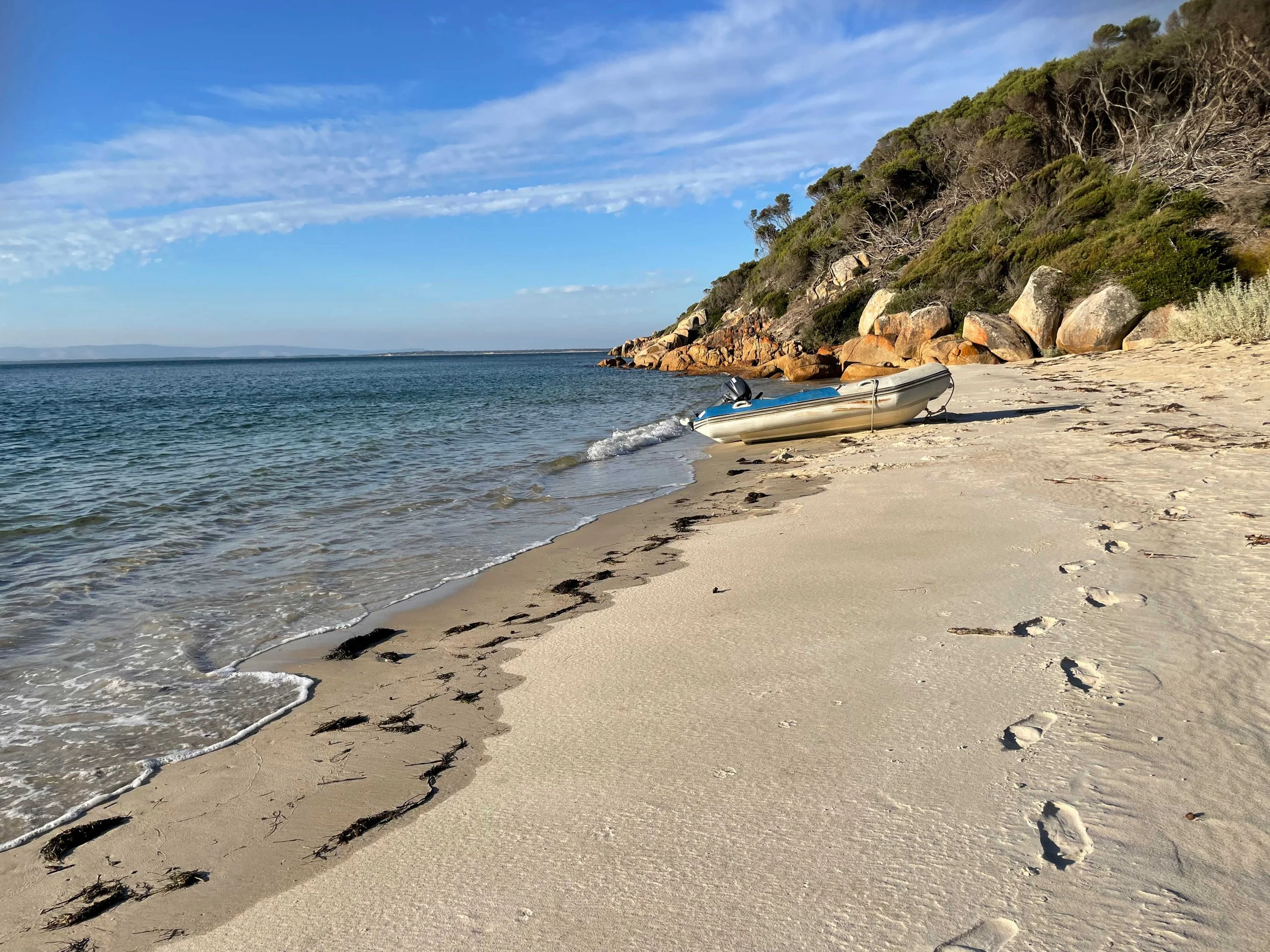 Bass Strait, Cruising Victoria Guide, Wilsons Prom, Chinamans Beach