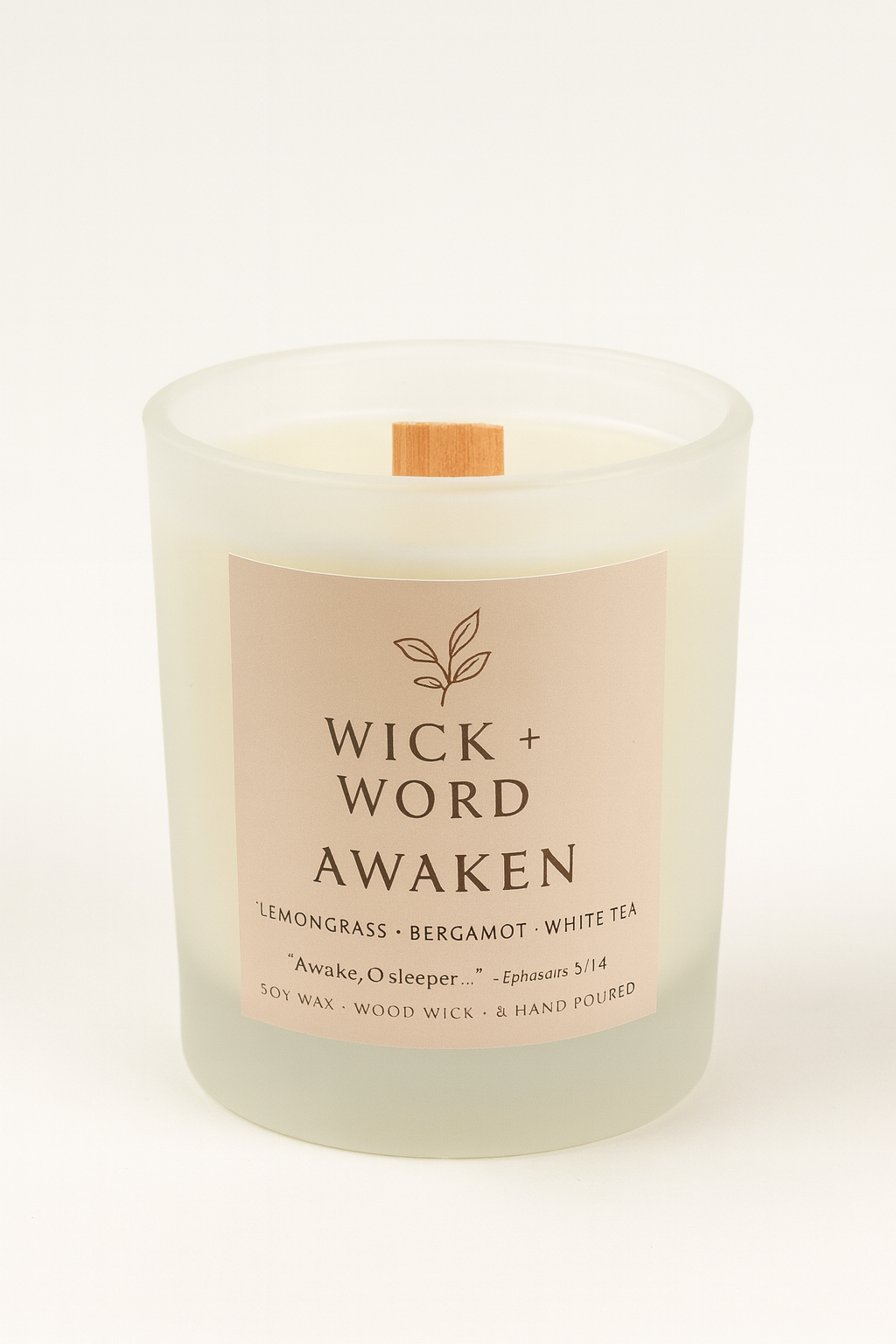 Wick + Word Candle (Coming Soon...)
