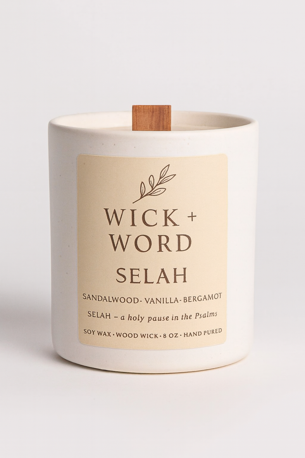 Wick + Word Candle (Coming Soon...)