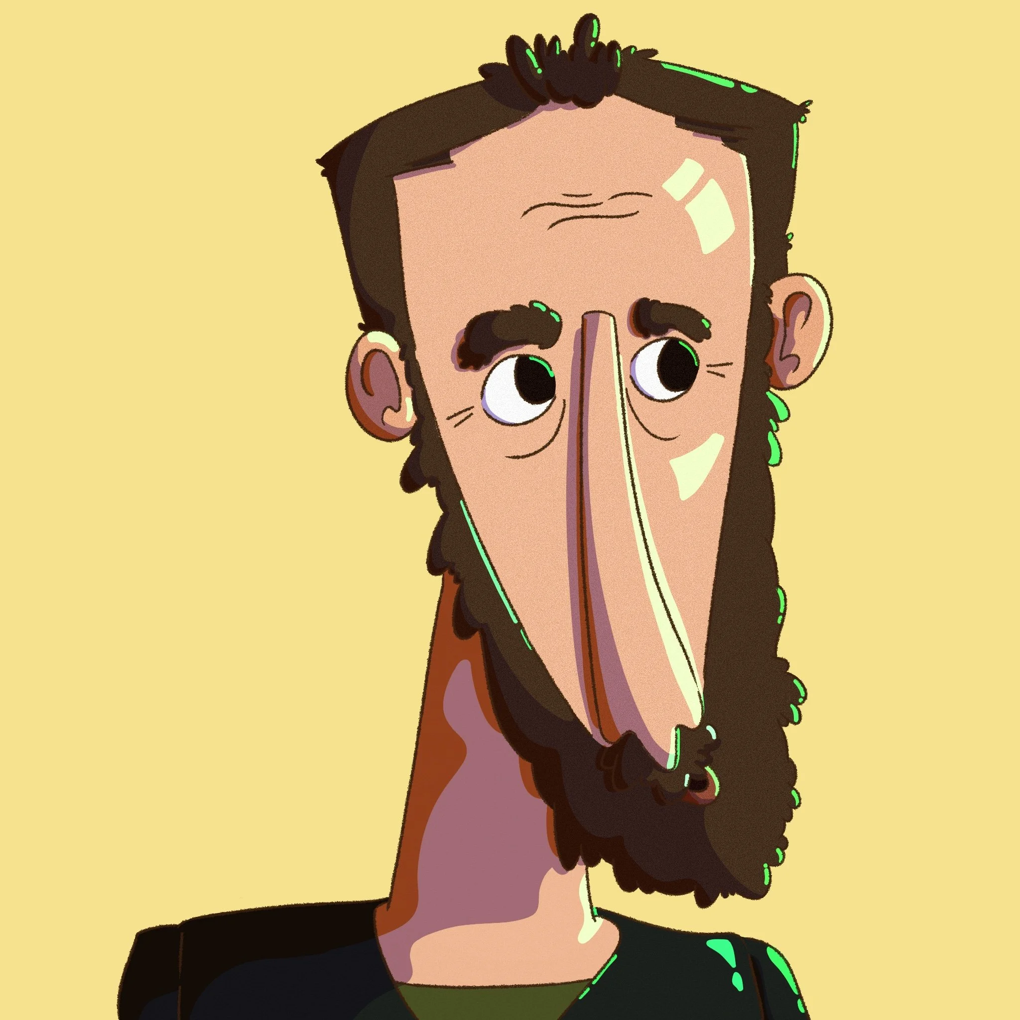 Robby Robinavitch | The Pitt Caricature