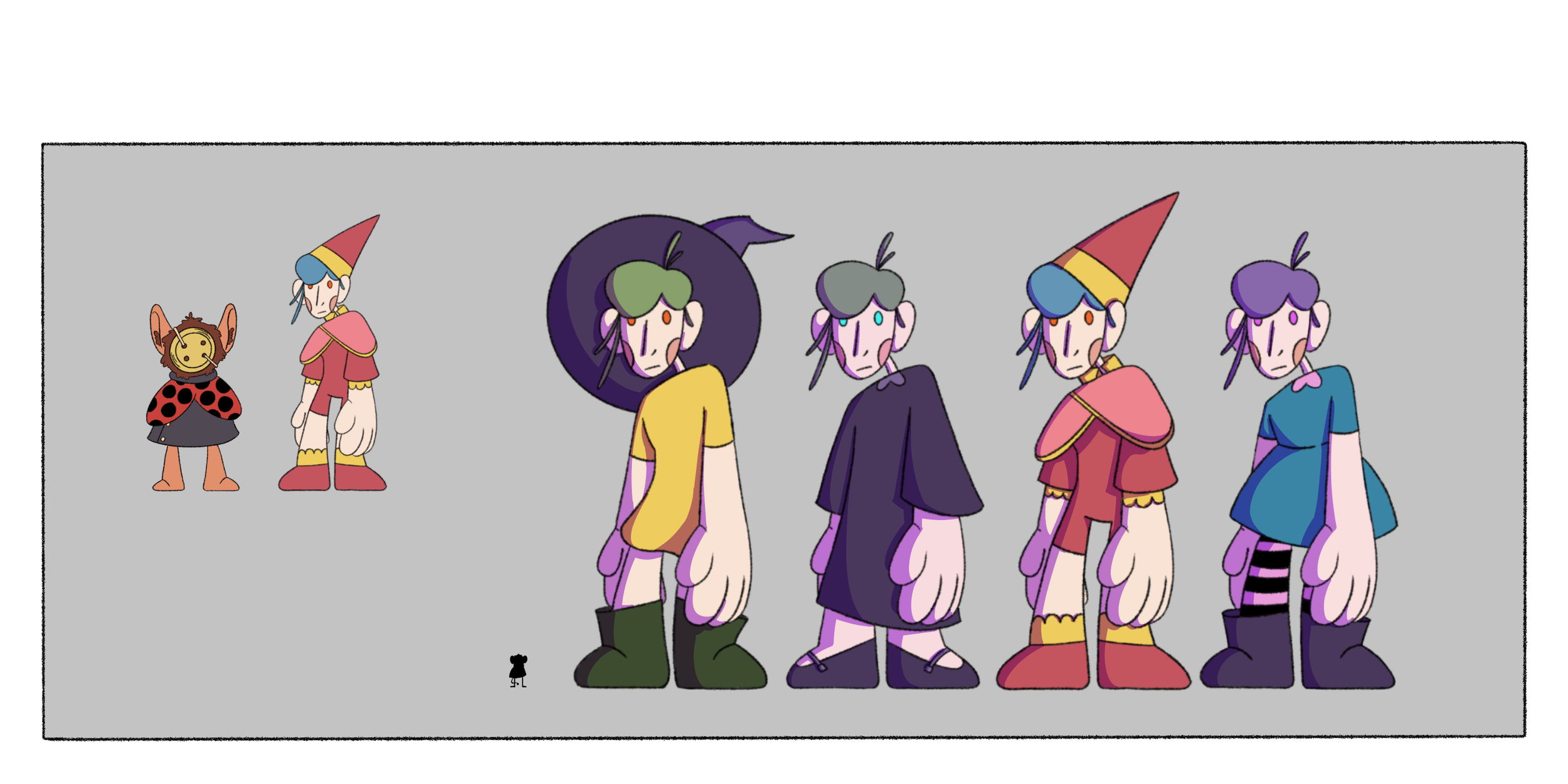 Bea Character Sheet: Wardrobe Study | Dwindled