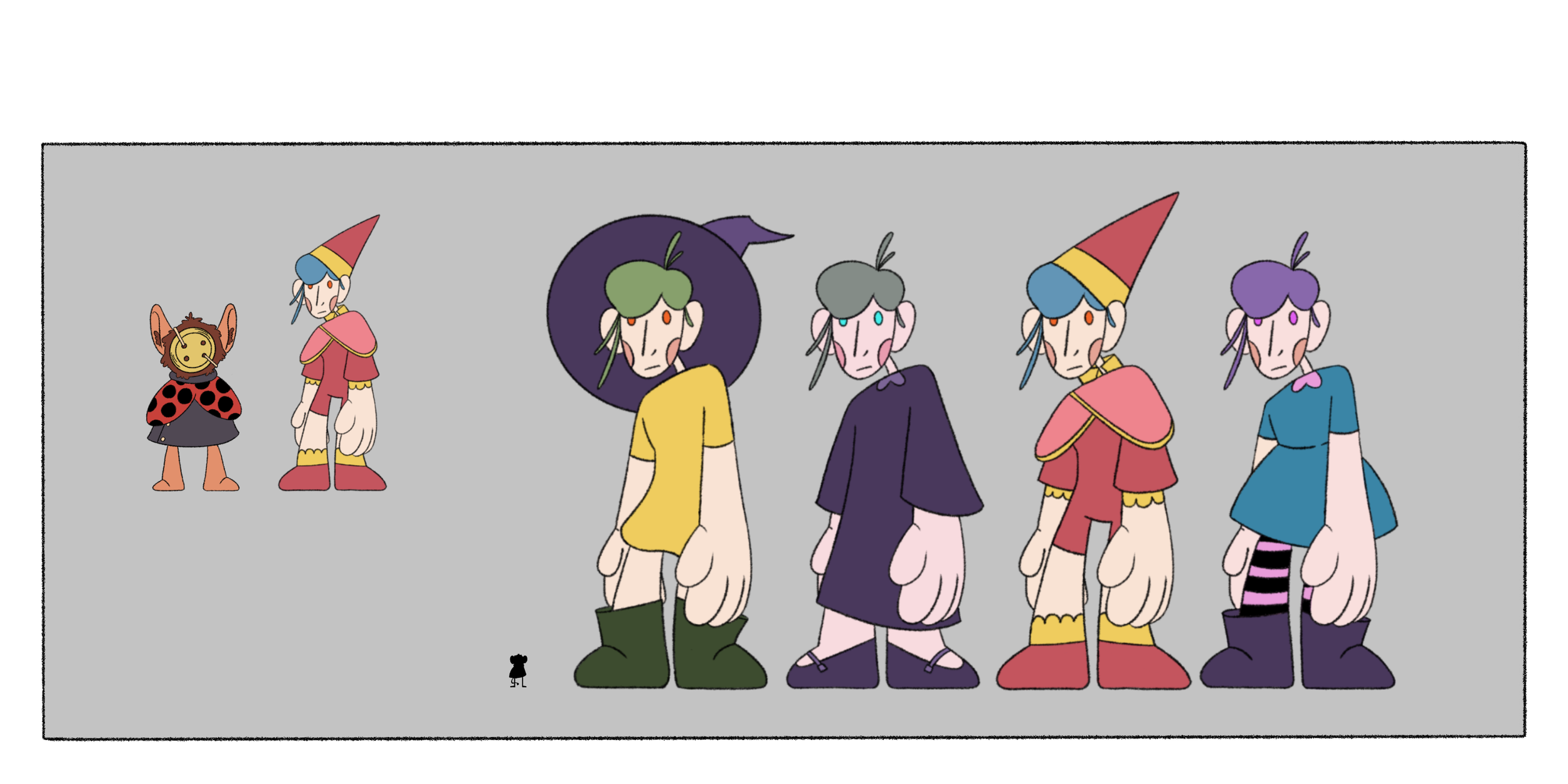 Bea Character Sheet | Wardrobe Study