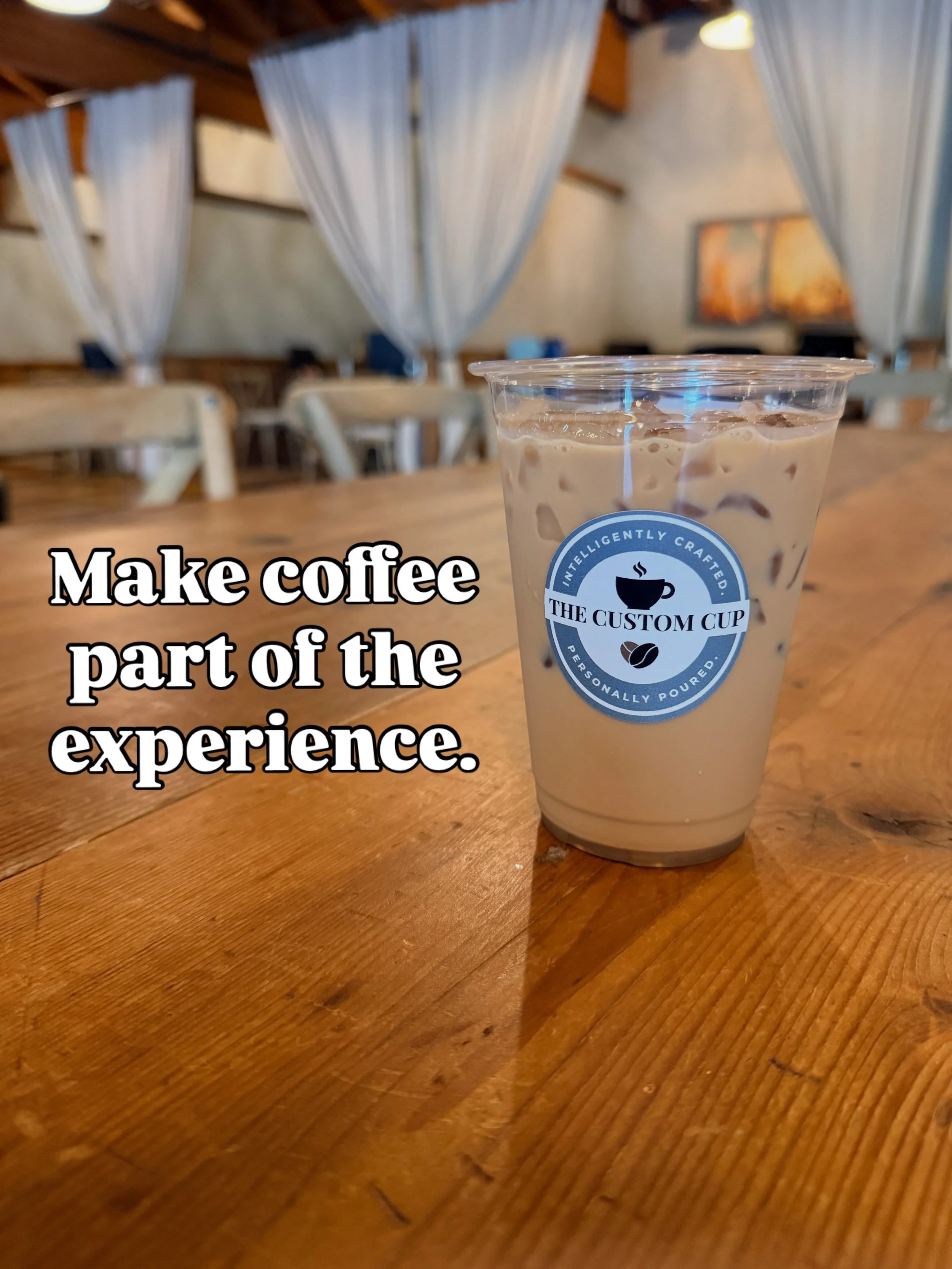 Bring the coffee shop to your event with thoughtfully crafted lattes, a polished mobile coffee bar, and baristas who make every guest feel taken care of.

✨ Corporate events
✨ Private parties
✨ Celebrations 
📩 Now booking fall events ~ inquire today