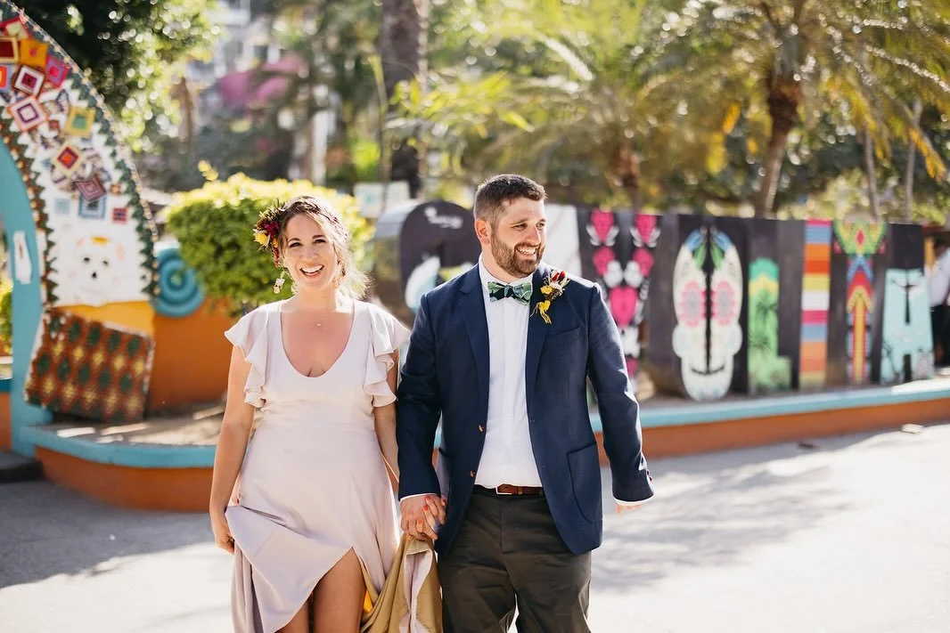 Happy 5 years to saying I do on a private beach in Mexico 🌞 One of our favorite places, forever.
&bull;
#sayulitalife #sayulitaweddings #mexicoweddings