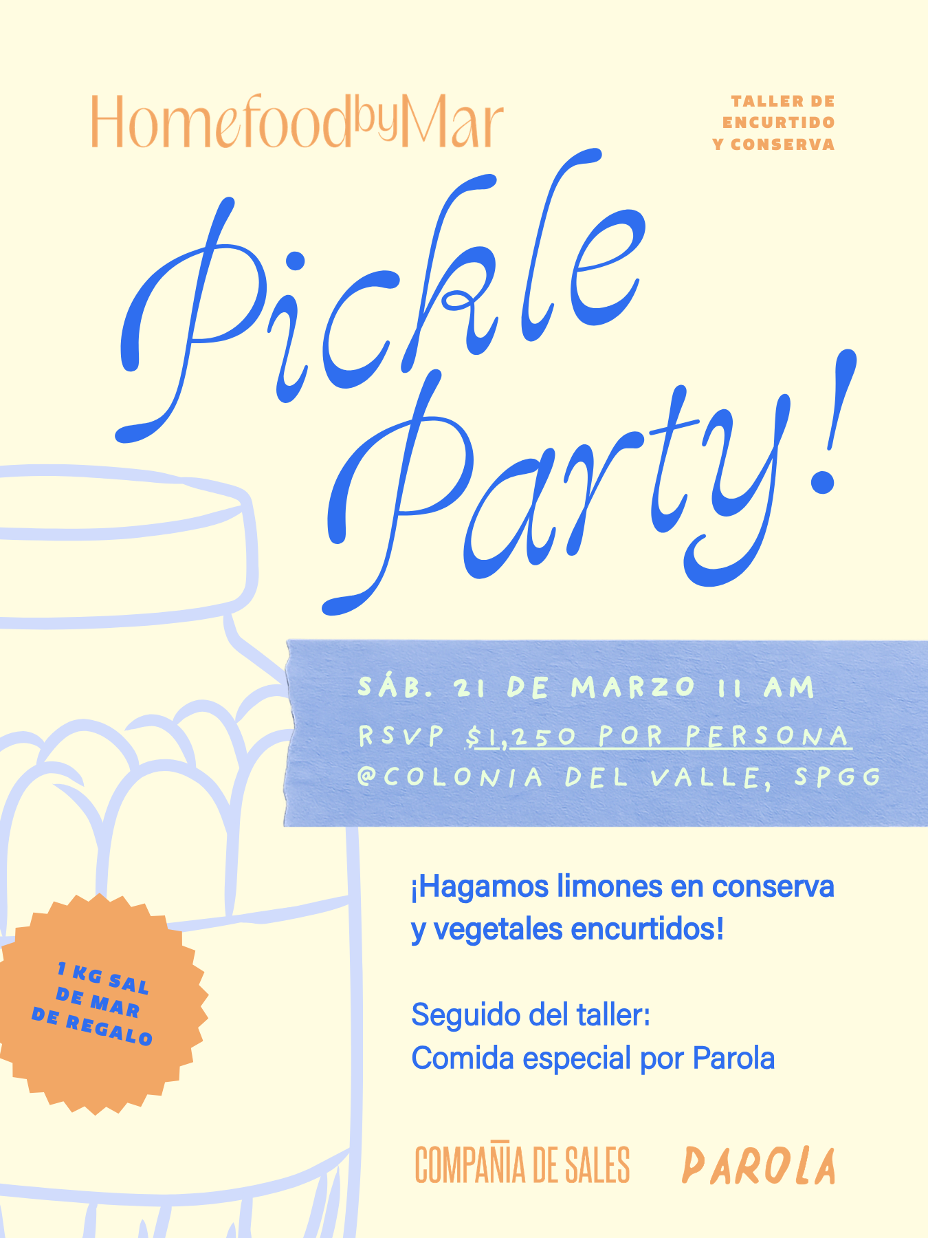 PICKLE PARTY! [Taller