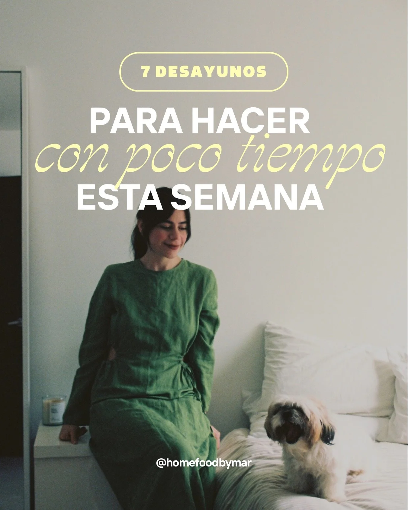 Te comparto 7 ideas distintas con ingredientes parecidos para que desayunes esta semana 🩷. Son algunas de mis favoritas a lo largo del tiempo y siempre vuelvo a ellas, me gusta que mis desayunos tengan pocos ingredientes pero bien pensados. Debo con