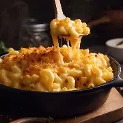 1-quart Cheesy BBQ mac and cheese