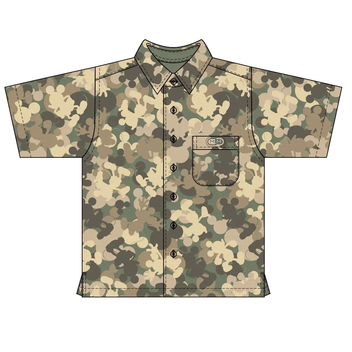 1|1 DCP Work Mickey Camo Shirt.webp