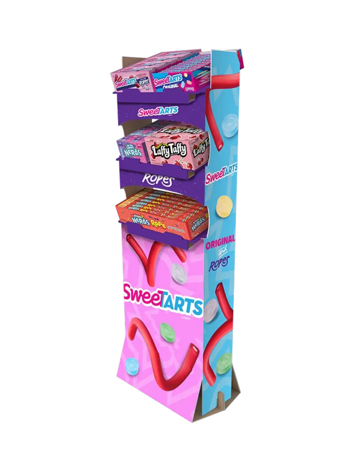 132ct Assorted
Sugar Singles
Floorstand