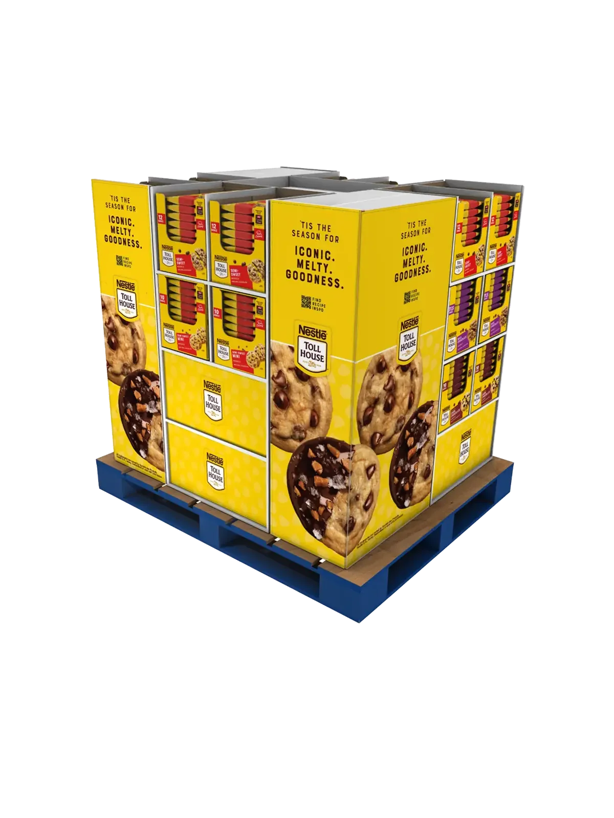 Walmart 480ct Nestle Tollhouse Small Bag Quarter Pallet Walmart Specific