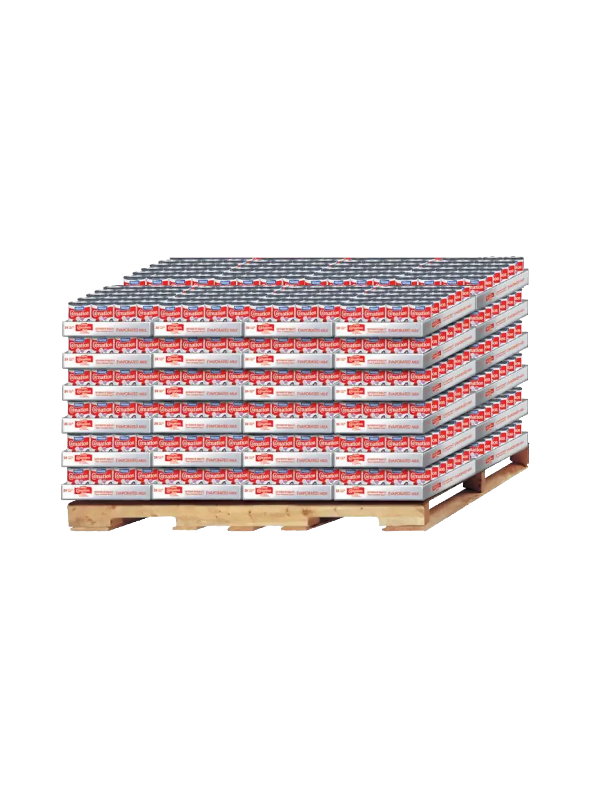 1152ct/15oz Carnation Evap Half (stack) Pallet
