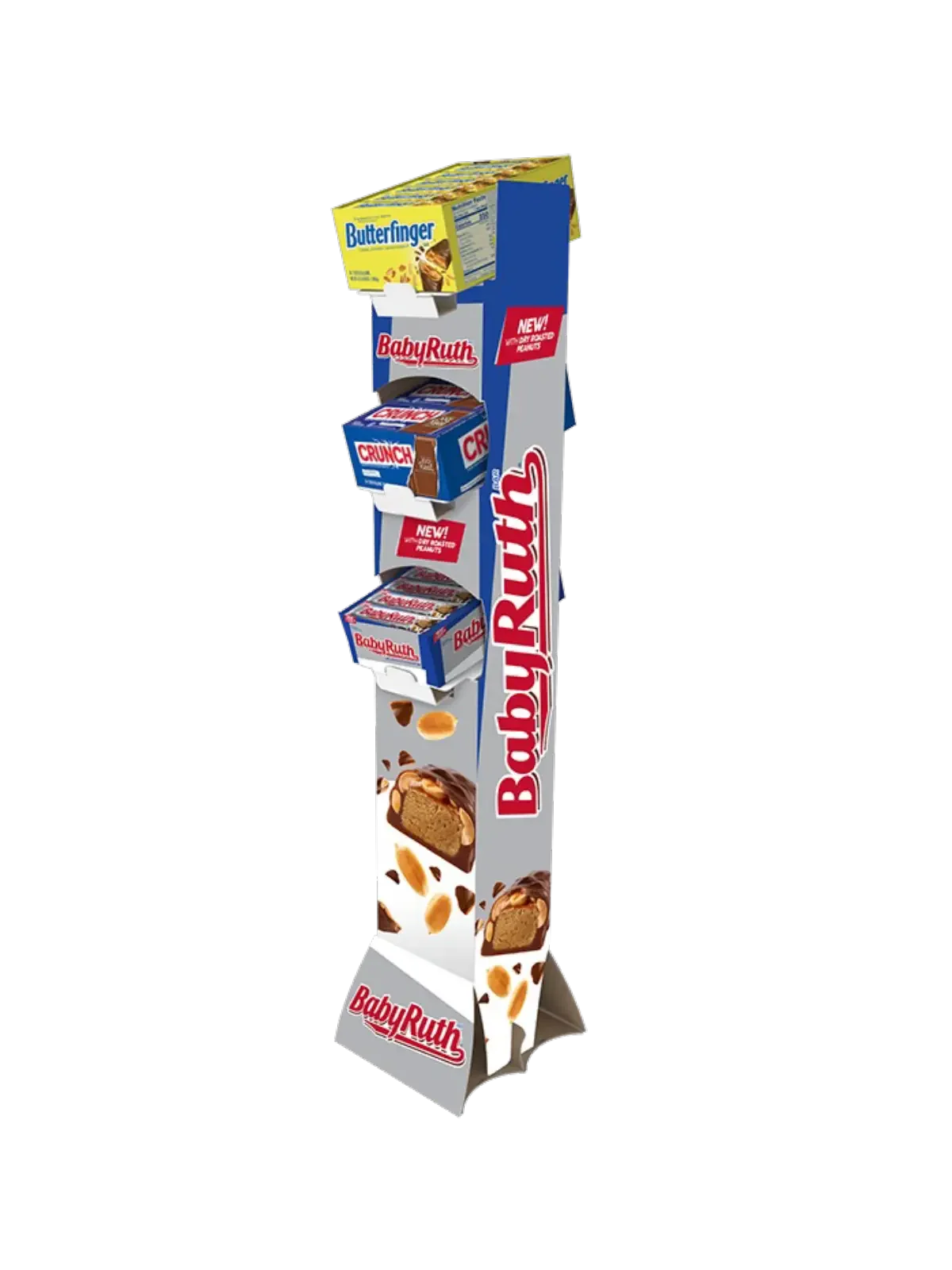 72ct Assorted Choc Singles Floorstand